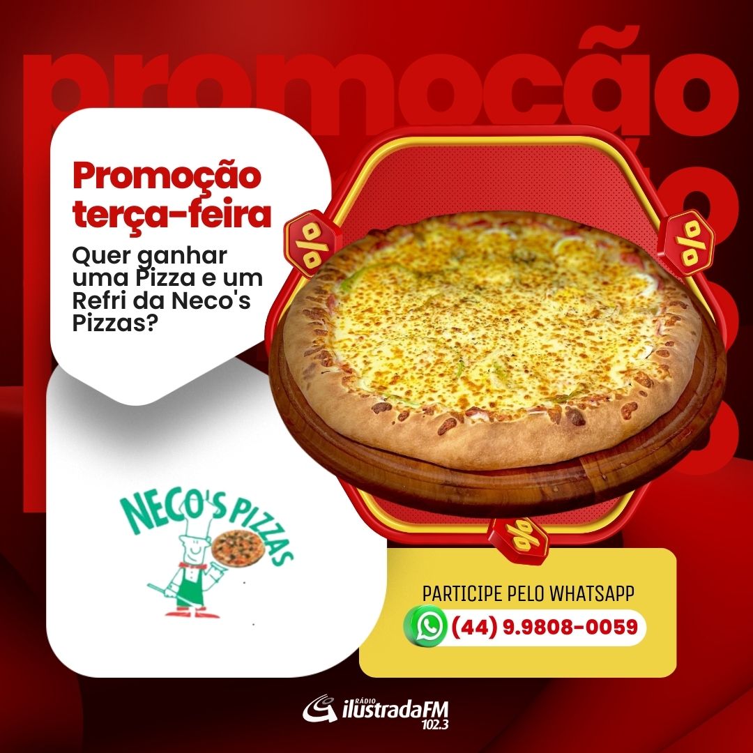 Promoção Neco's Pizza